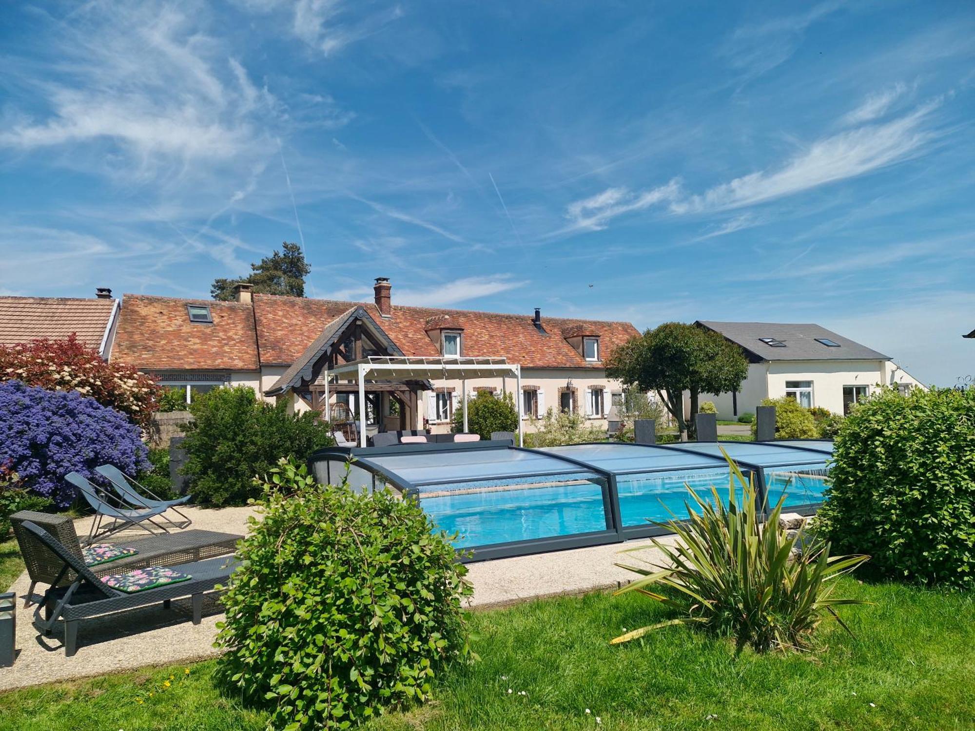 Le Domaine Du Moulin 28 Proche Chartres Bed and Breakfast Bailleau-l'Eveque Buitenkant foto